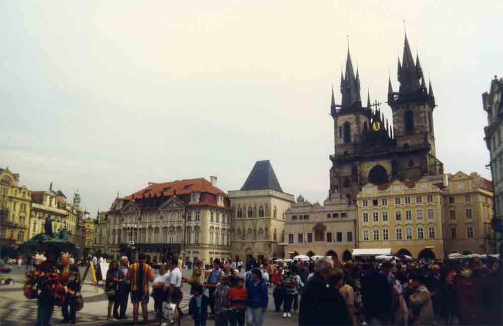 22 - Rep. Checa - Praga, iglesia de Ntra. Sra. de Tyn